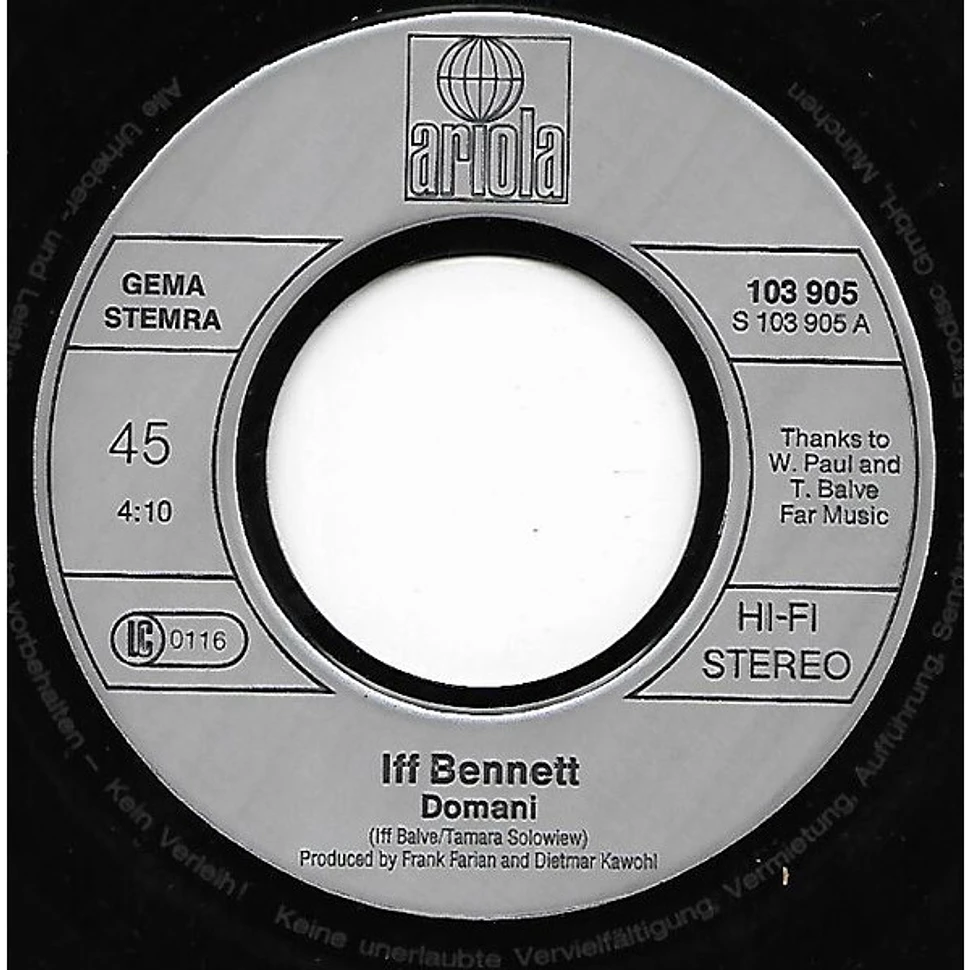 Iff Bennett - Domani