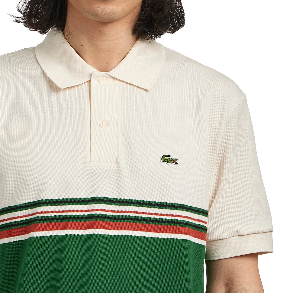 Lacoste - French Made Striped Polo