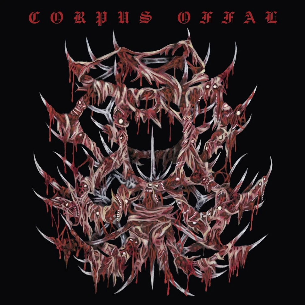 Corpus Offal - Corpus Offal Blood / Silver & Black Splatter Vinyl Edition