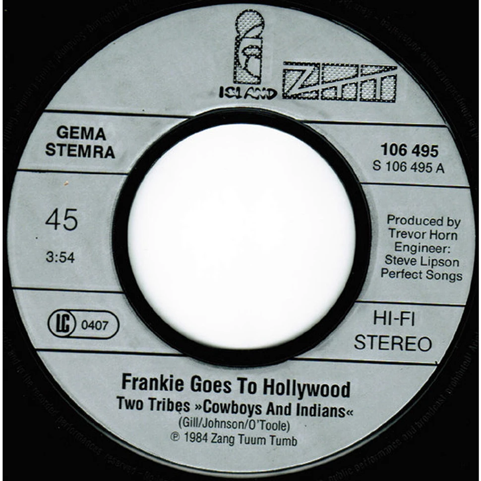 Frankie Goes To Hollywood - Two Tribes