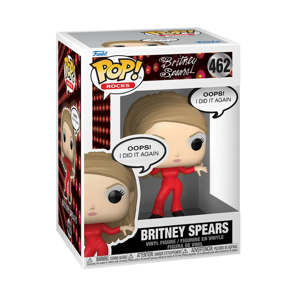 Funko - POP Sayings: Britney Spears - Oops, I Did it Again