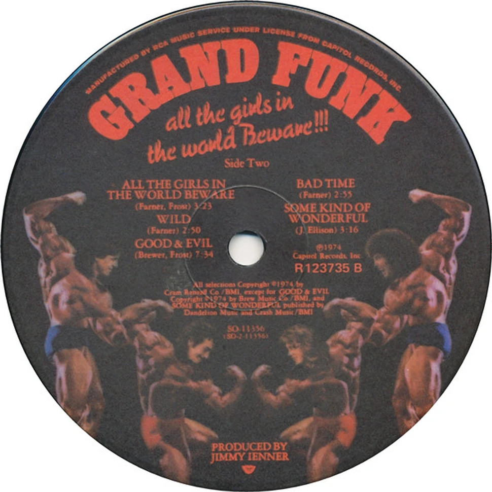 Grand Funk Railroad - All The Girls In The World Beware!!!