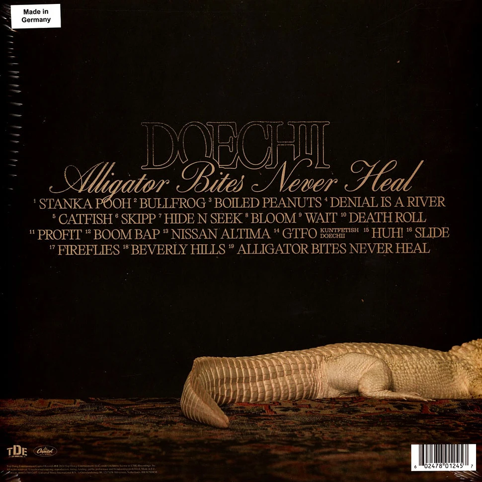 Doechii - Alligator Bites Never Heal HHV GSA Exclusive Gold Vinyl Edition