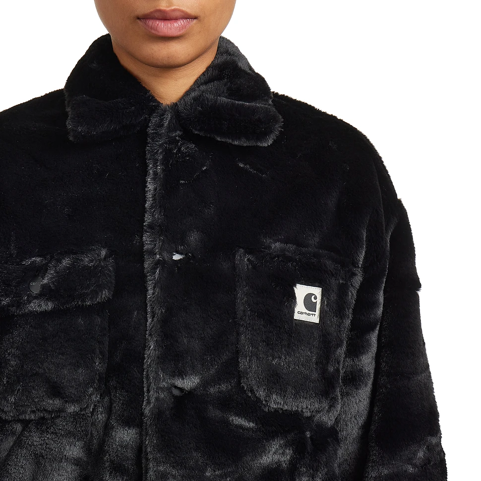 Carhartt WIP - W' Olney Michigan Coat (Black) | HHV