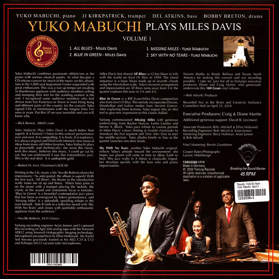 Mabuchi / Kirkpatrick / Atkins / Breton / Davis - Yuko Mabuchi Spielt Miles Davis