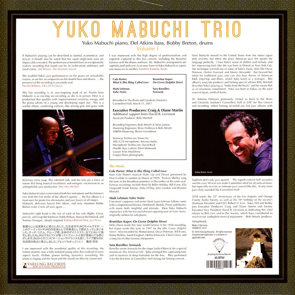 Yuko Mabuchi Trio - Yuko Mabuchi Trio