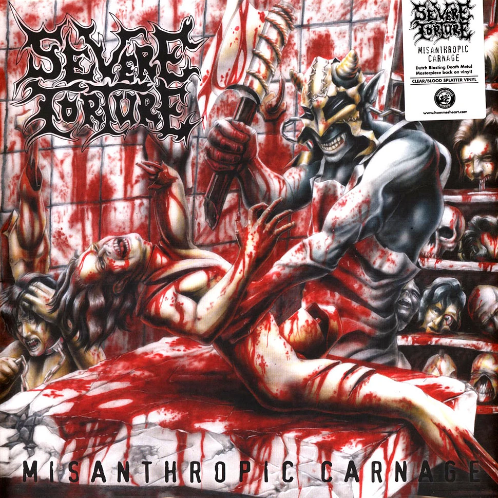 Severe Torture - Misanthropic Carnage Splatter Vinyl Edition