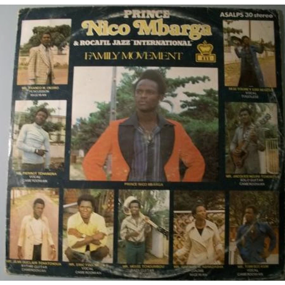 Prince Nico Mbarga And Rocafil Jazz - Family Movement