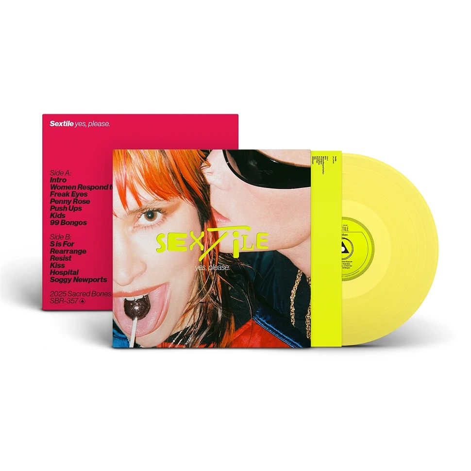 Sextile - Yes Please. Yellow Vinyl Edition