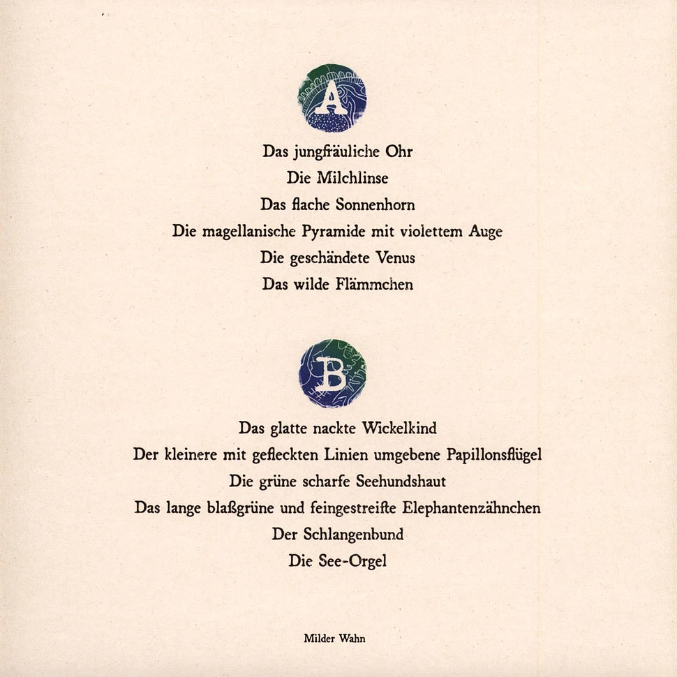 Brannten Schnüre - Muschelsammlung 2025 Repress