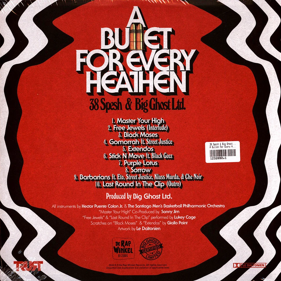 38 Spesh & Big Ghost Ltd - A Bullet For Every Heathen