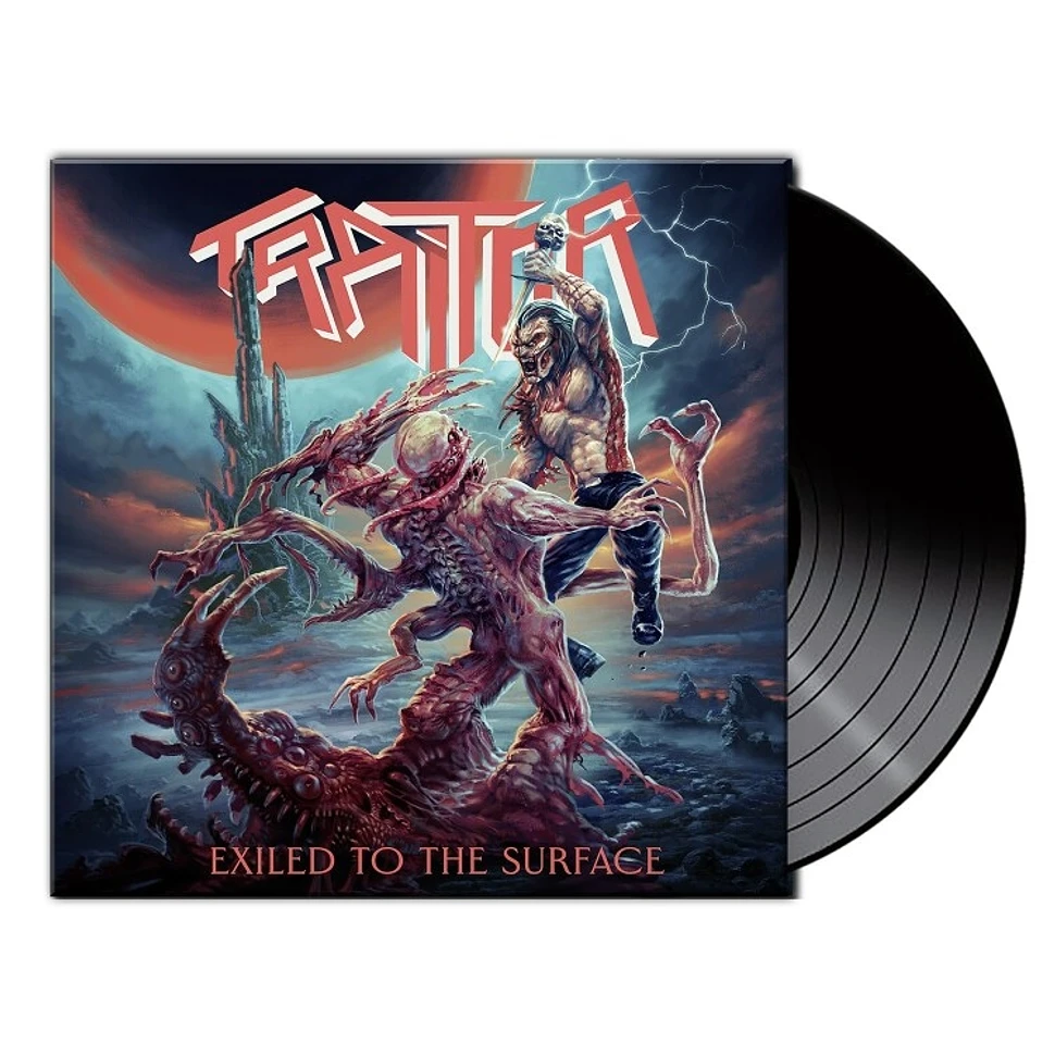 Traitor - Exiled To The Surface Black Vinyl Edition