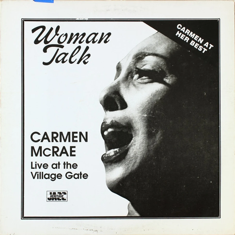 Carmen McRae - Woman Talk (Live At The Village Gate)