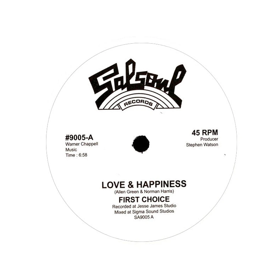 First Choice - Love & Happiness Ron Hardy Edit