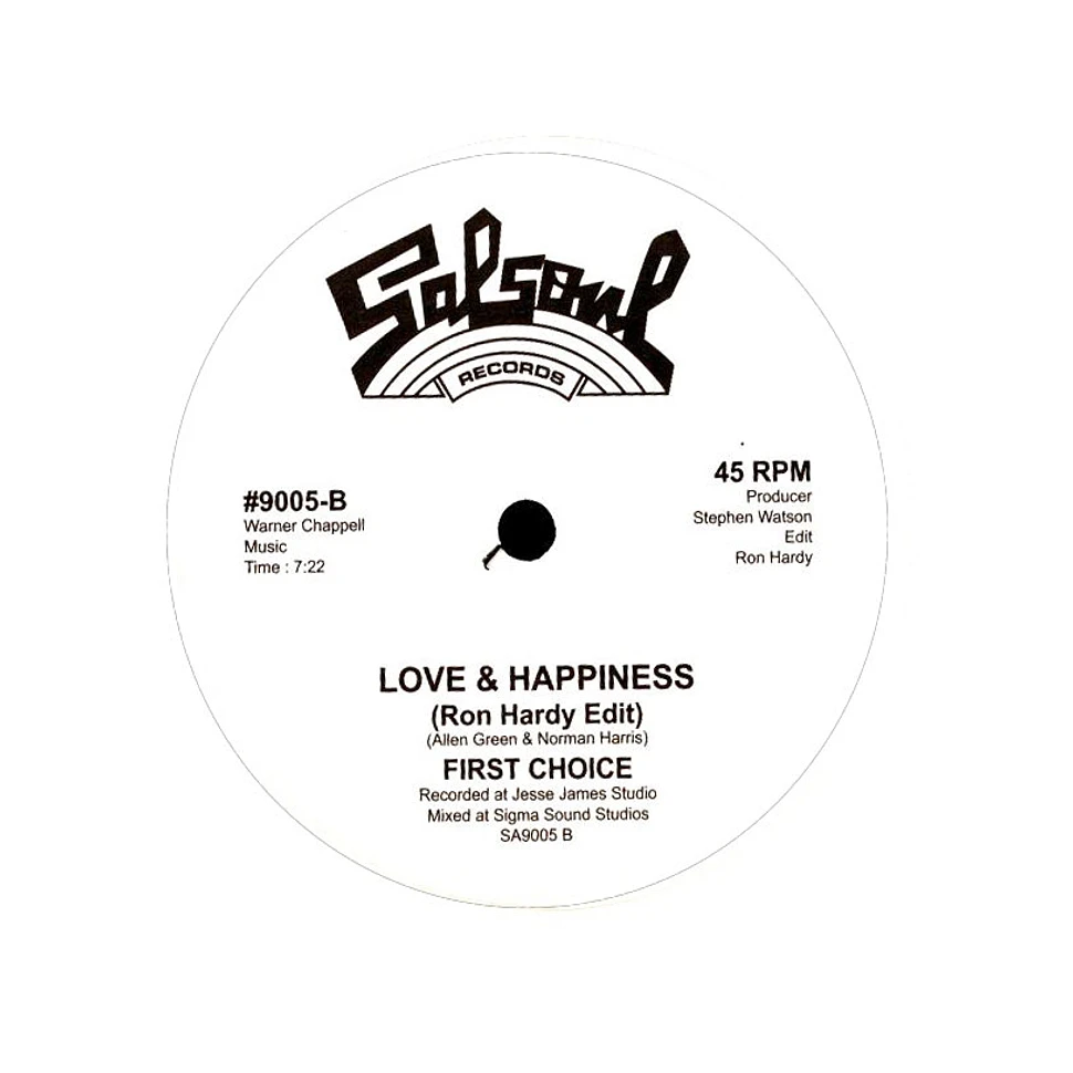 First Choice - Love & Happiness Ron Hardy Edit