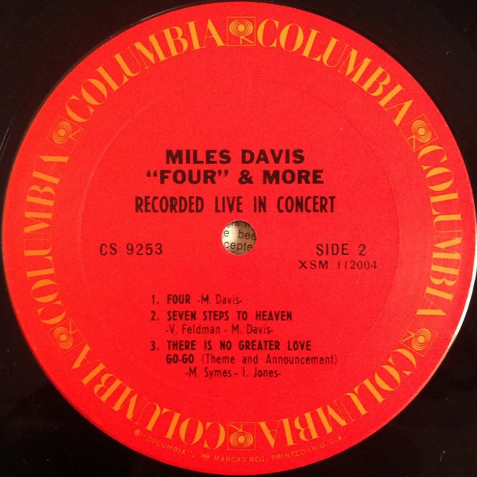 Miles Davis - 'Four' & More - Recorded Live In Concert