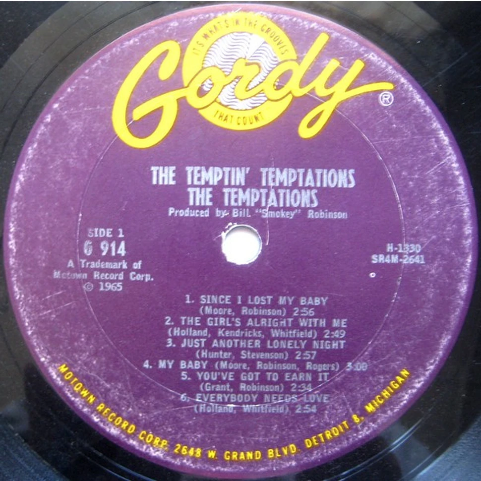 The Temptations - The Temptin' Temptations