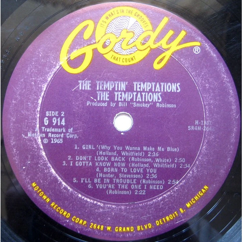 The Temptations - The Temptin' Temptations