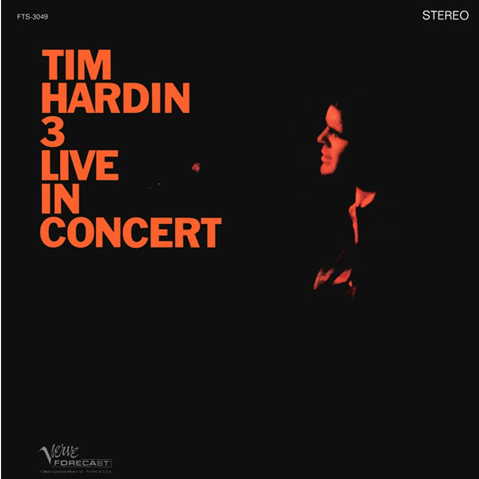 Tim Hardin - Tim Hardin 3 Live In Concert