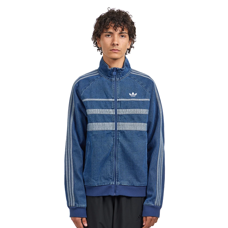 【ADIDAS】 Adicolor Denim Track Top ★送料・関税込★ Adidas Original Adicolor Denim Track Top
