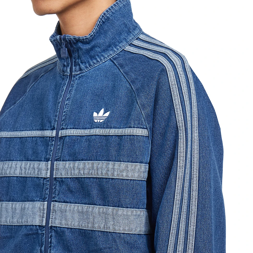 adidas - Adicolor First Blue Denim Track Top (Light Denim) | HHV