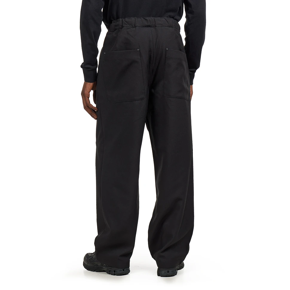 パンツ and wander PE melange twill wide pants and wander - PE Melange Twill Wide Pants - Gray – Haven Surf