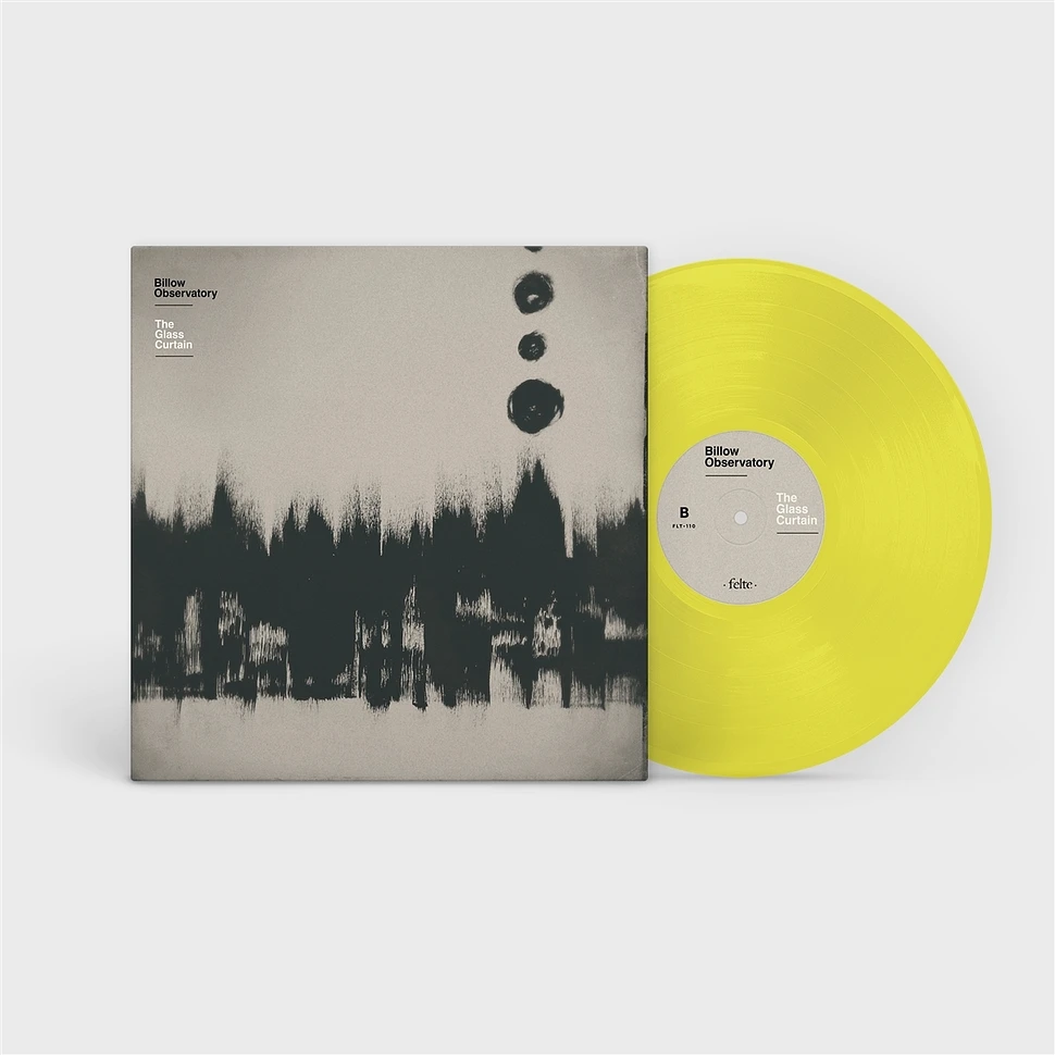 Billow Observatory - The Glass Curtain Yellow Vinyl Edition