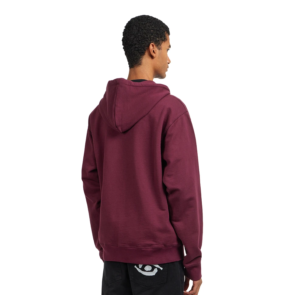 Arte Antwerp - Eye Front Zip Hoodie (Bordeaux) | HHV