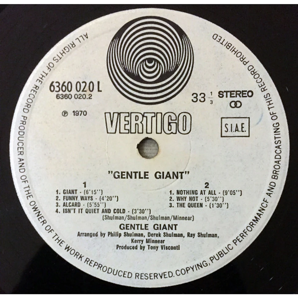 Gentle Giant - Gentle Giant