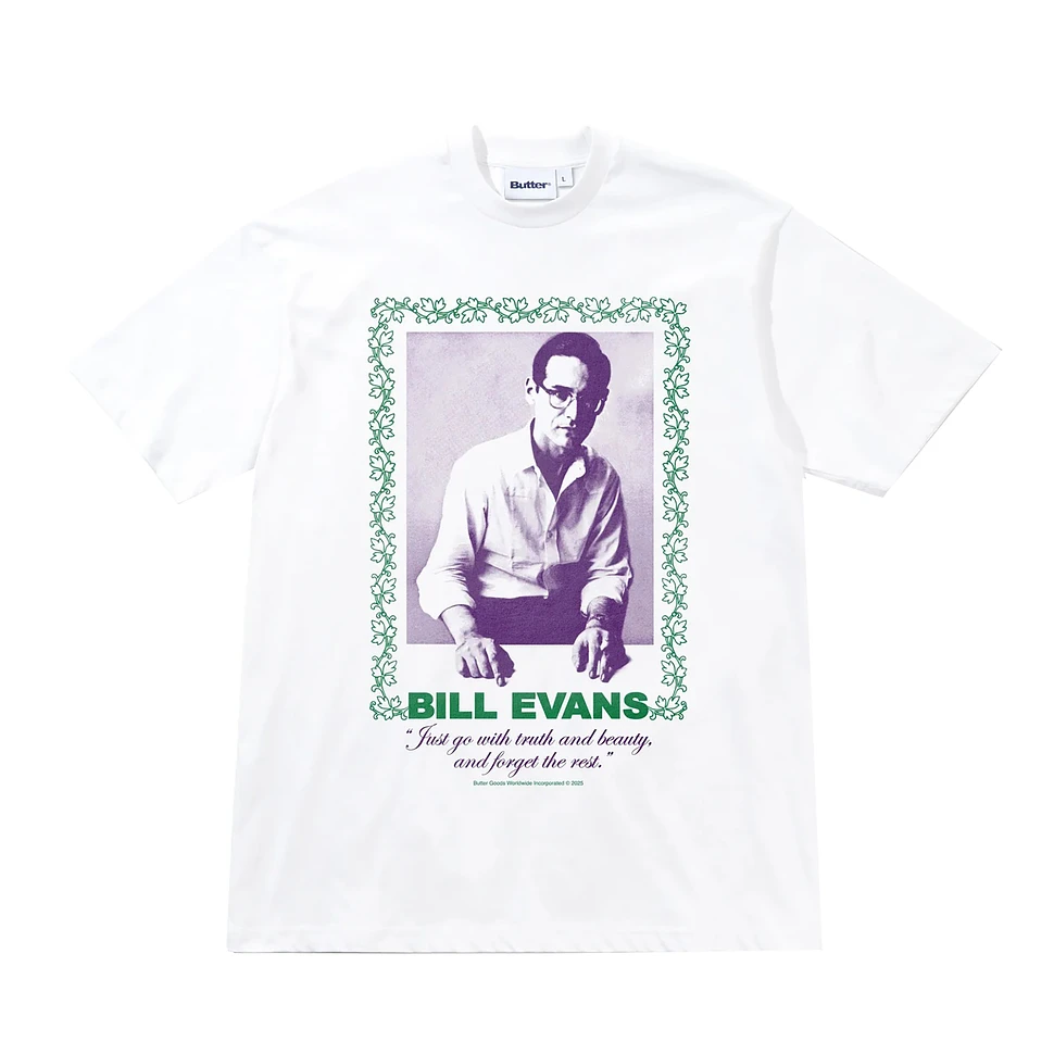 Butter Goods x Bill Evans - Truth & Beauty Tee