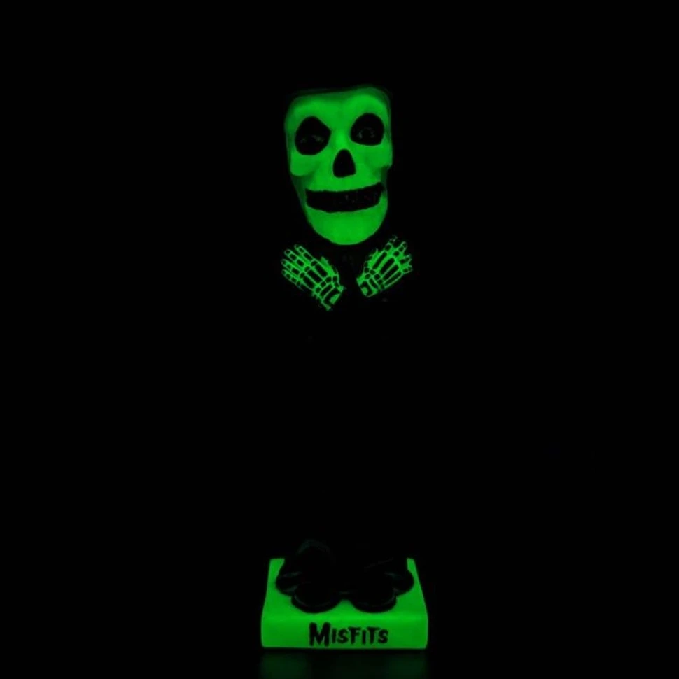 Throbbleheads - Misfits - "Earth A.D." Fiend Glow-In-The-Dark Throbblehead