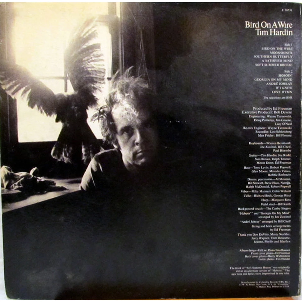 Tim Hardin - Bird On A Wire