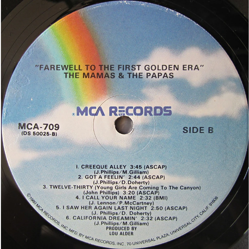 The Mamas & The Papas - Farewell To The First Golden Era