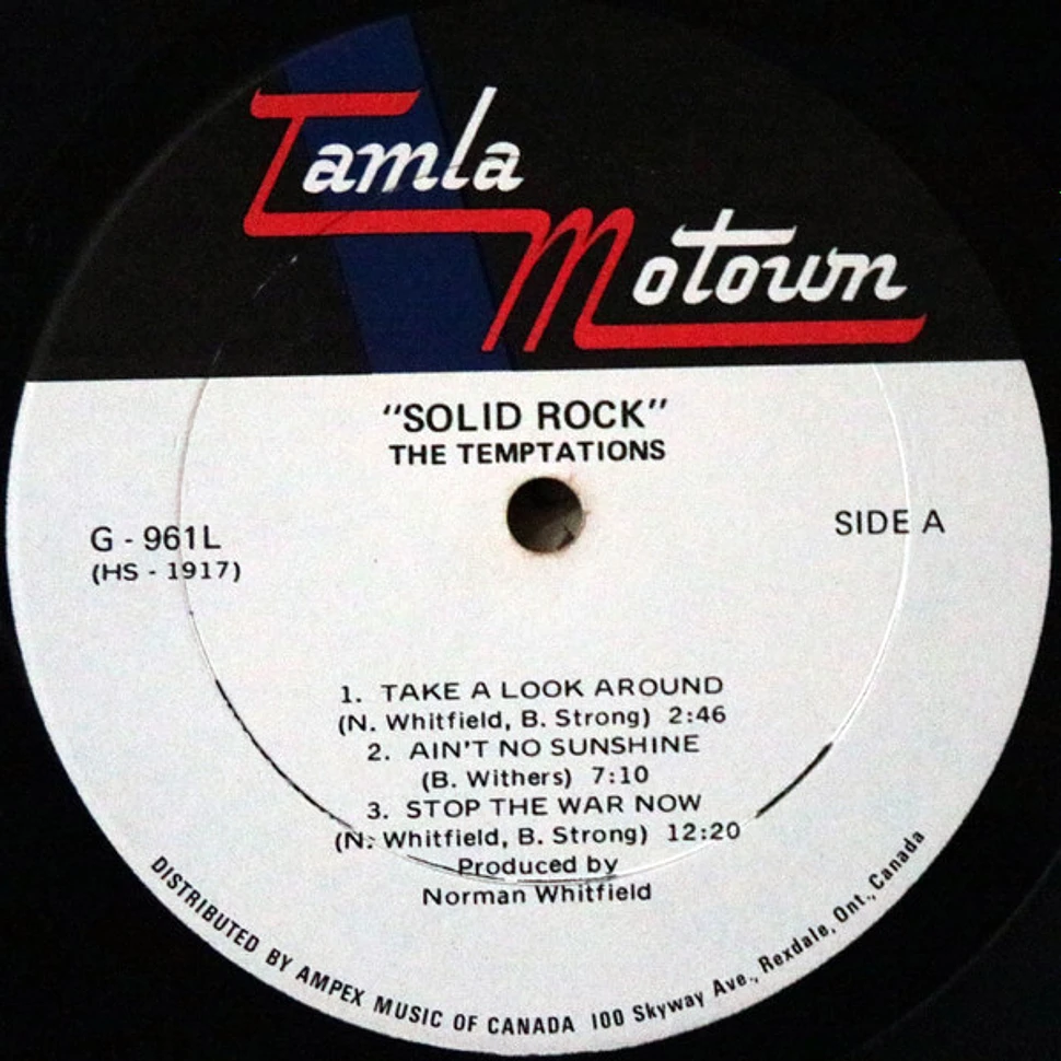 The Temptations - Solid Rock