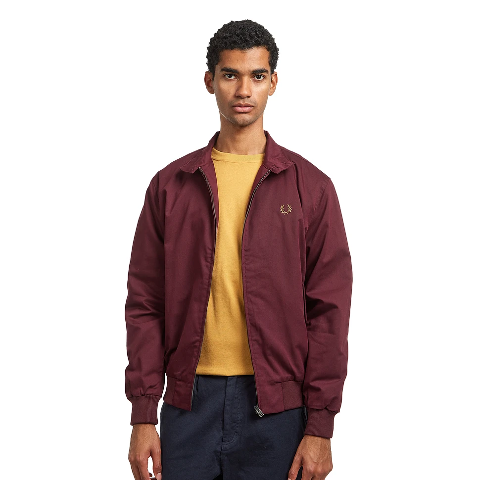 【FRED PERRY】Reissues Harrington Jacket Fred Perry Reissues Mens Made In England Harrington Jacket Black