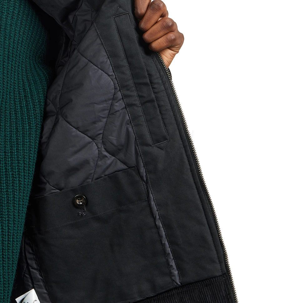 Fred Perry - The Caban Jacket (Black) | HHV