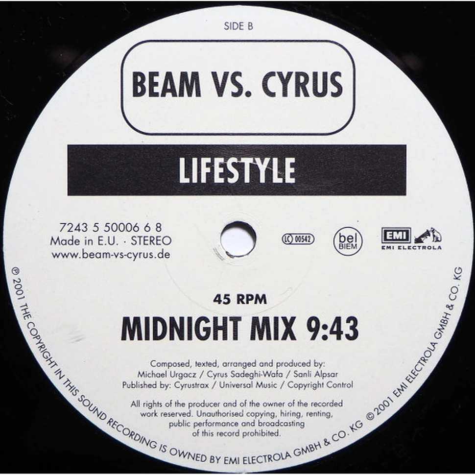 Beam vs. Cyrus - Lifestyle