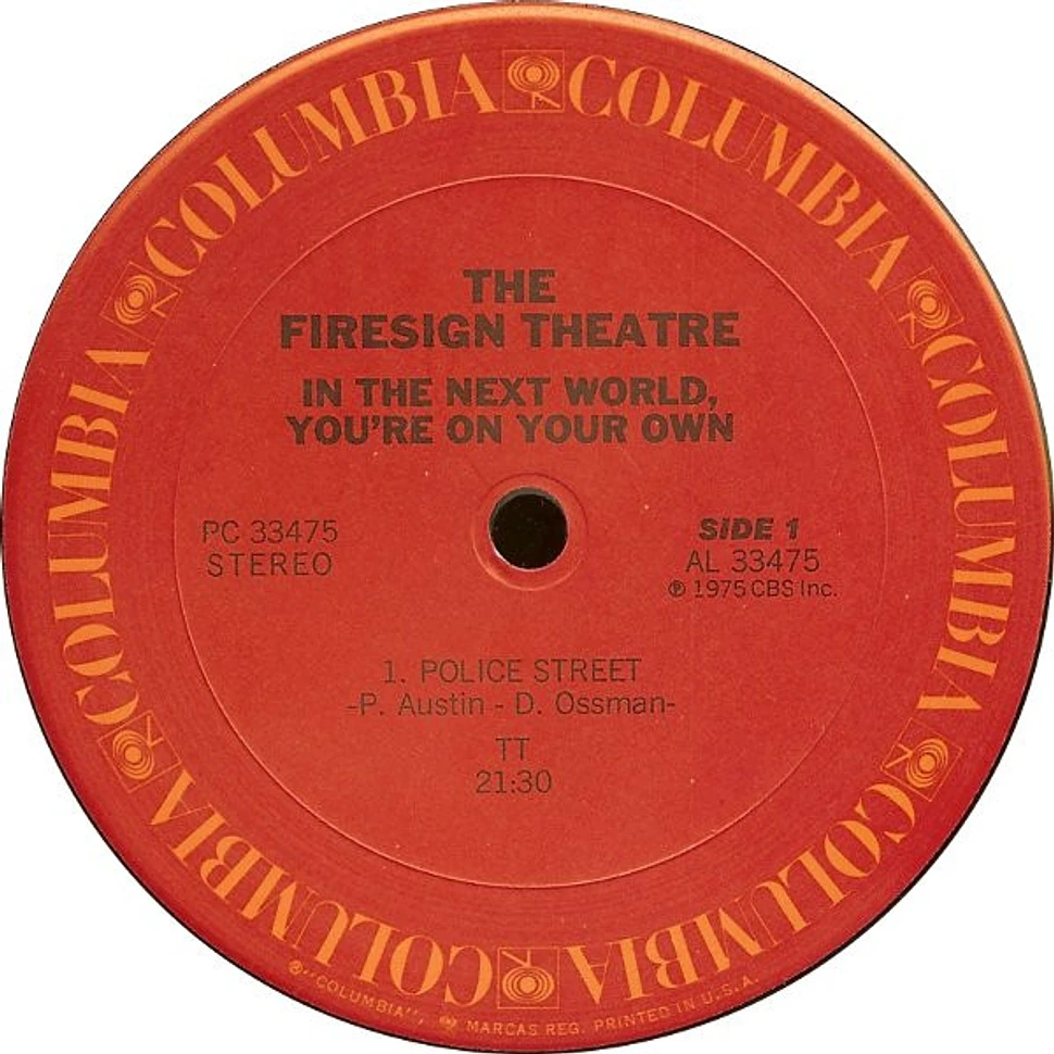 The Firesign Theatre - In The Next World, You're On Your Own