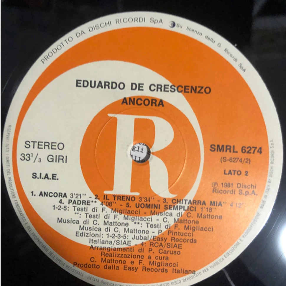 Eduardo De Crescenzo - Ancora