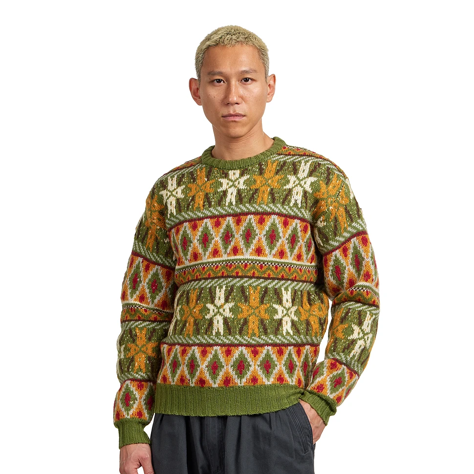 Beams Plus - Crew Fair Isle Pattern 3G