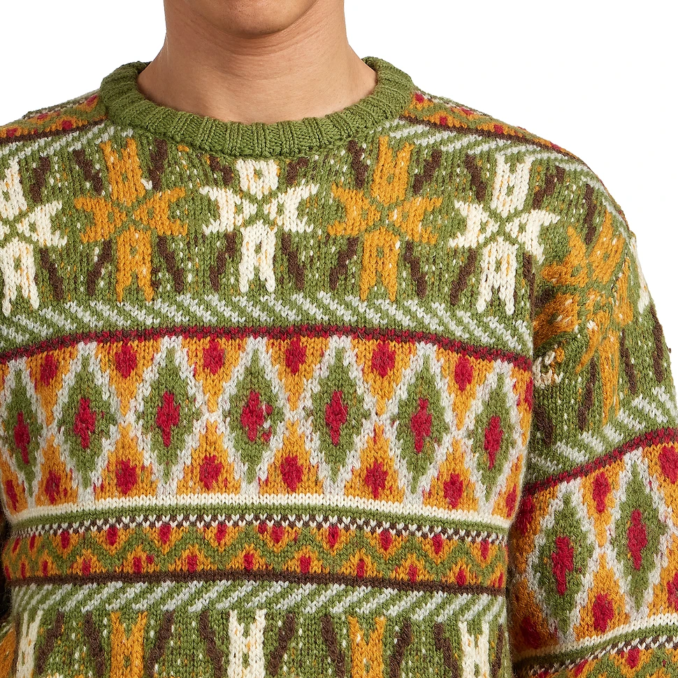 Beams Plus - Crew Fair Isle Pattern 3G
