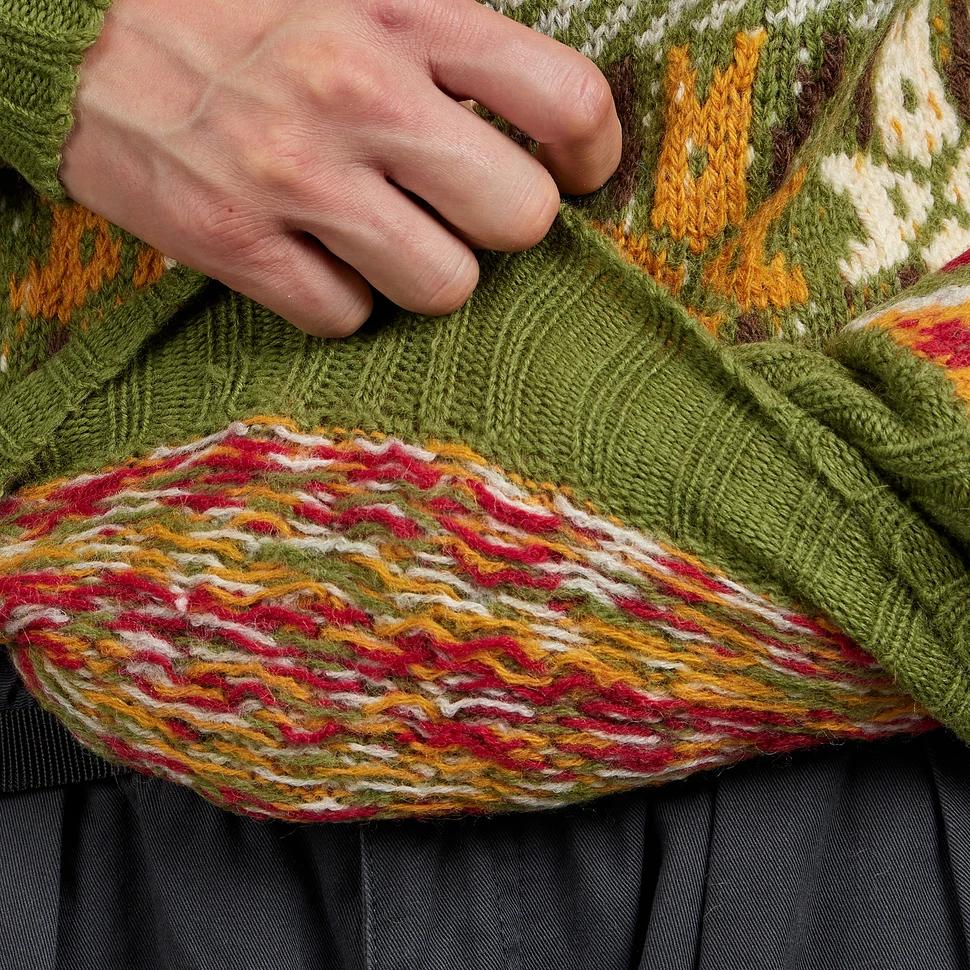 Beams Plus - Crew Fair Isle Pattern 3G