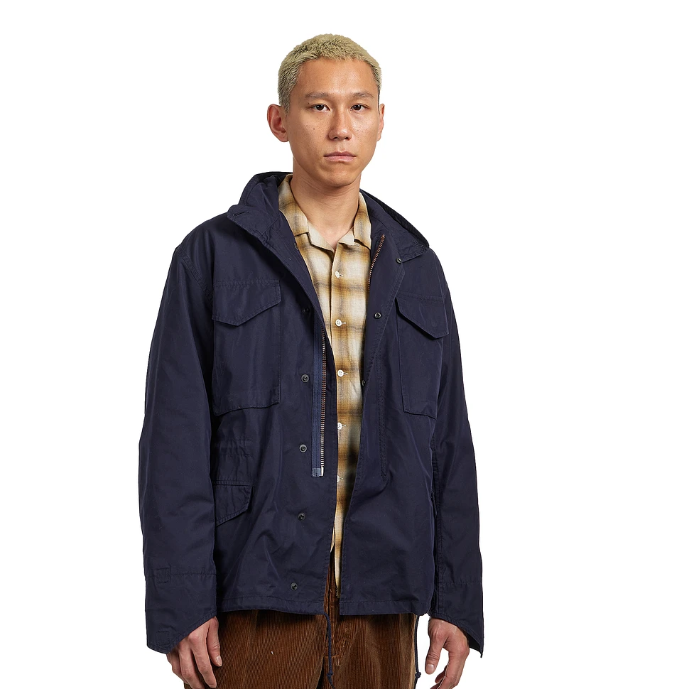 Beams Plus - Mil Field Jacket 120/3 Nyco Oxford (Navy) | HHV