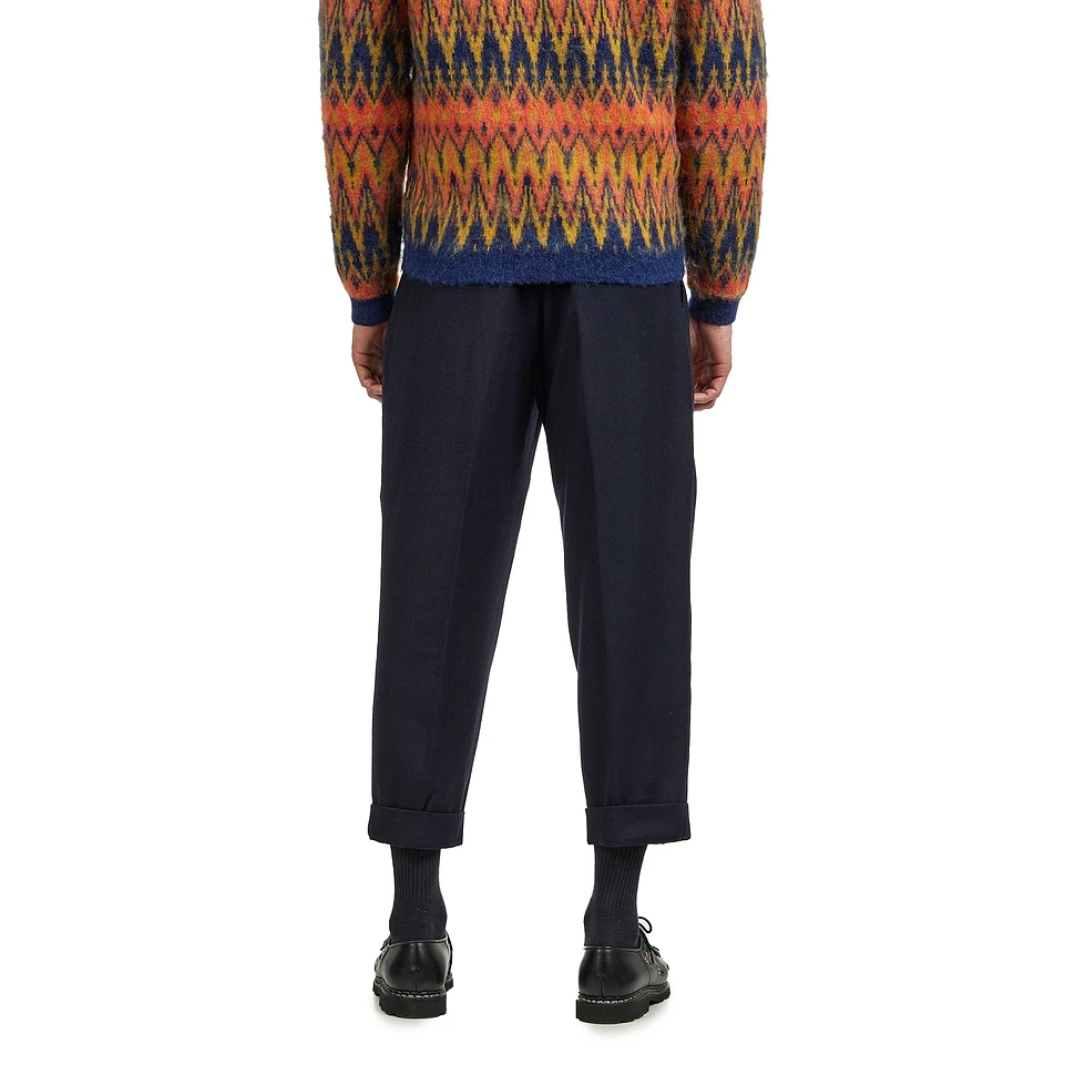 Beams Plus - 2 Pleats Tapered Flannel