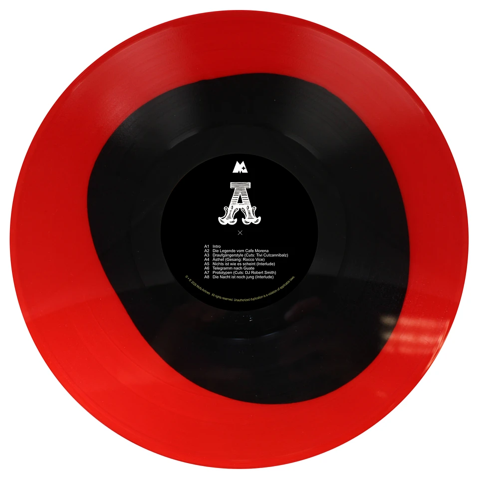 Shacke One & Morlockk Dilemma - Die Legende vom Cafe Morena HHV Exclusive Red Vinyl Edition