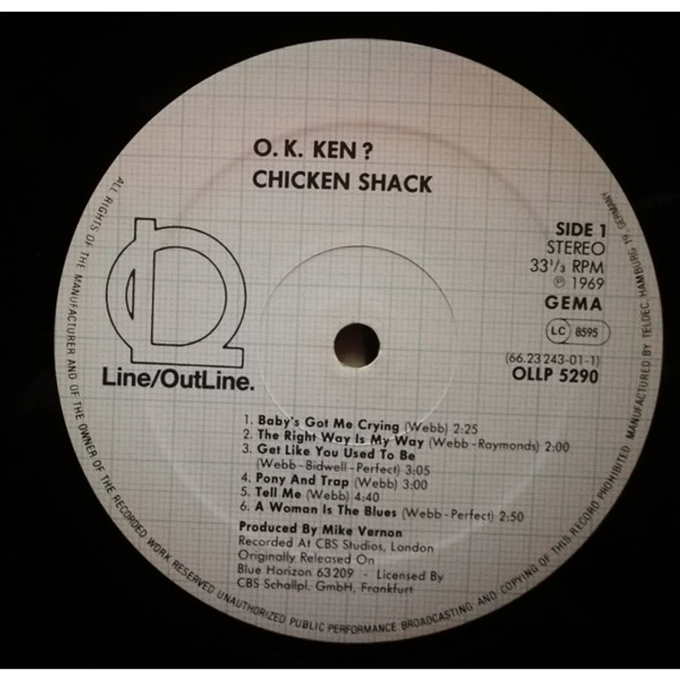 Chicken Shack - O.K. Ken?