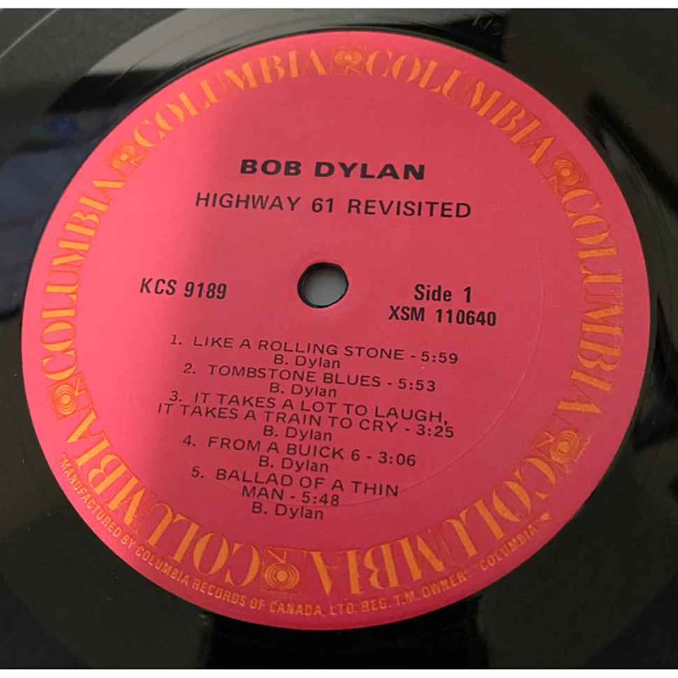 Bob Dylan - Highway 61 Revisited