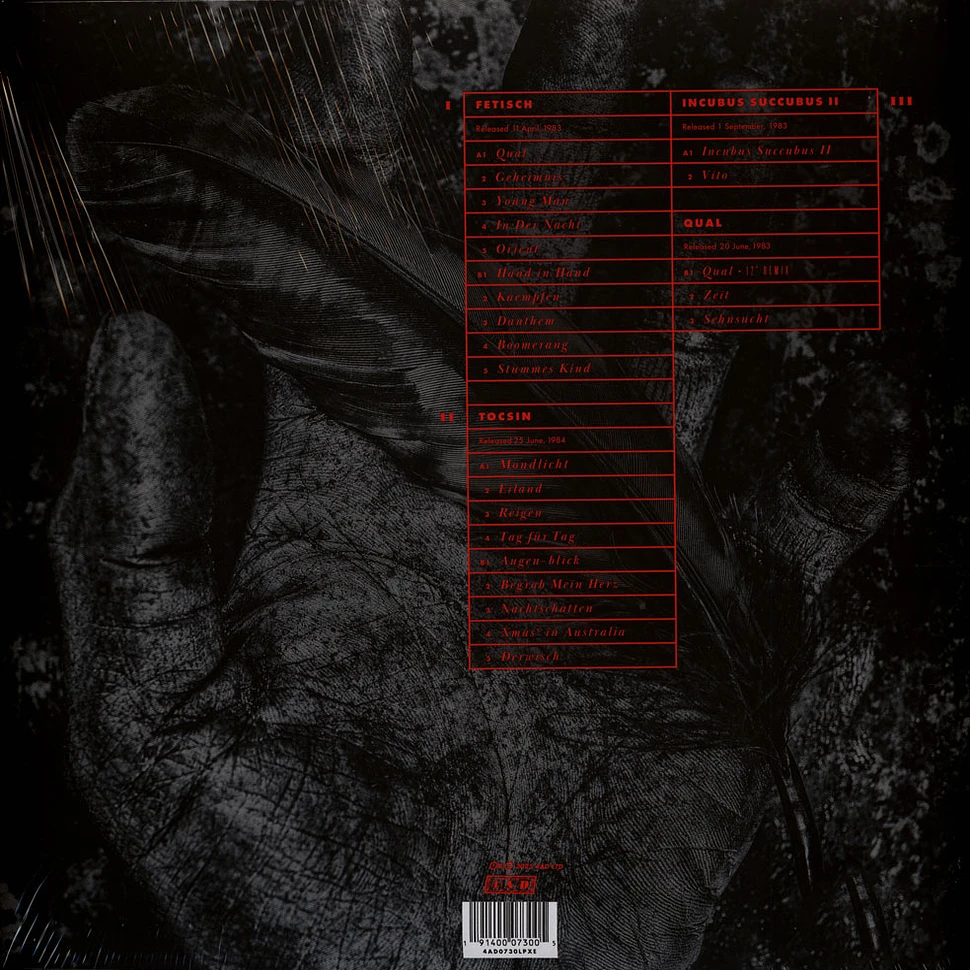 Xmal Deutschland - Gift - The 4AD Years Clear Vinyl Edition