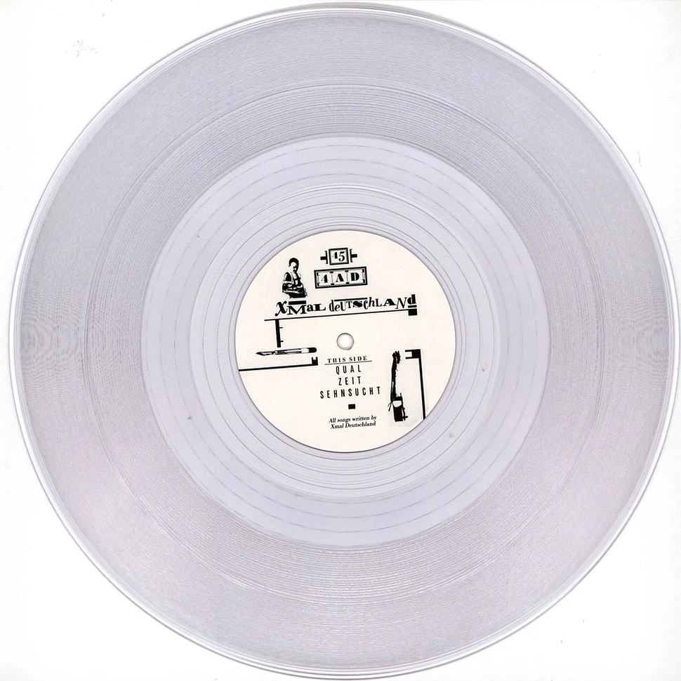 Xmal Deutschland - Gift - The 4AD Years Clear Vinyl Edition