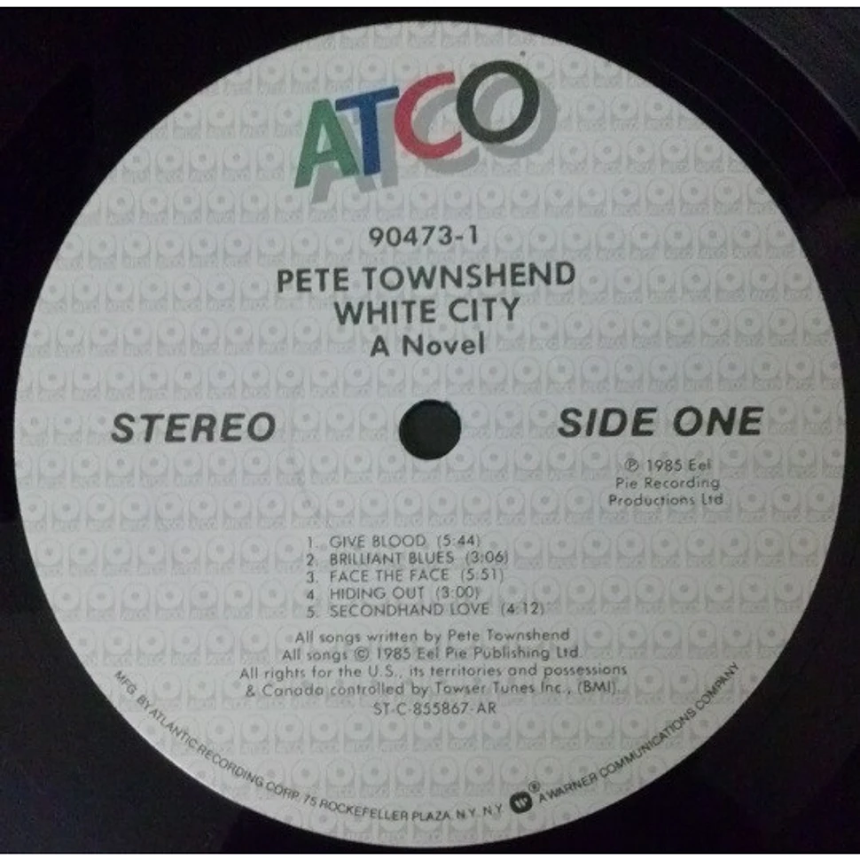 Pete Townshend - White City (A Novel)